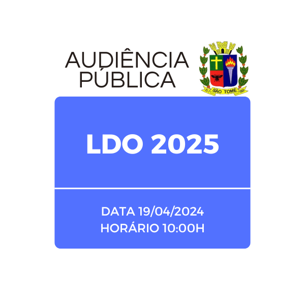 Audiência Pública LDO 2025